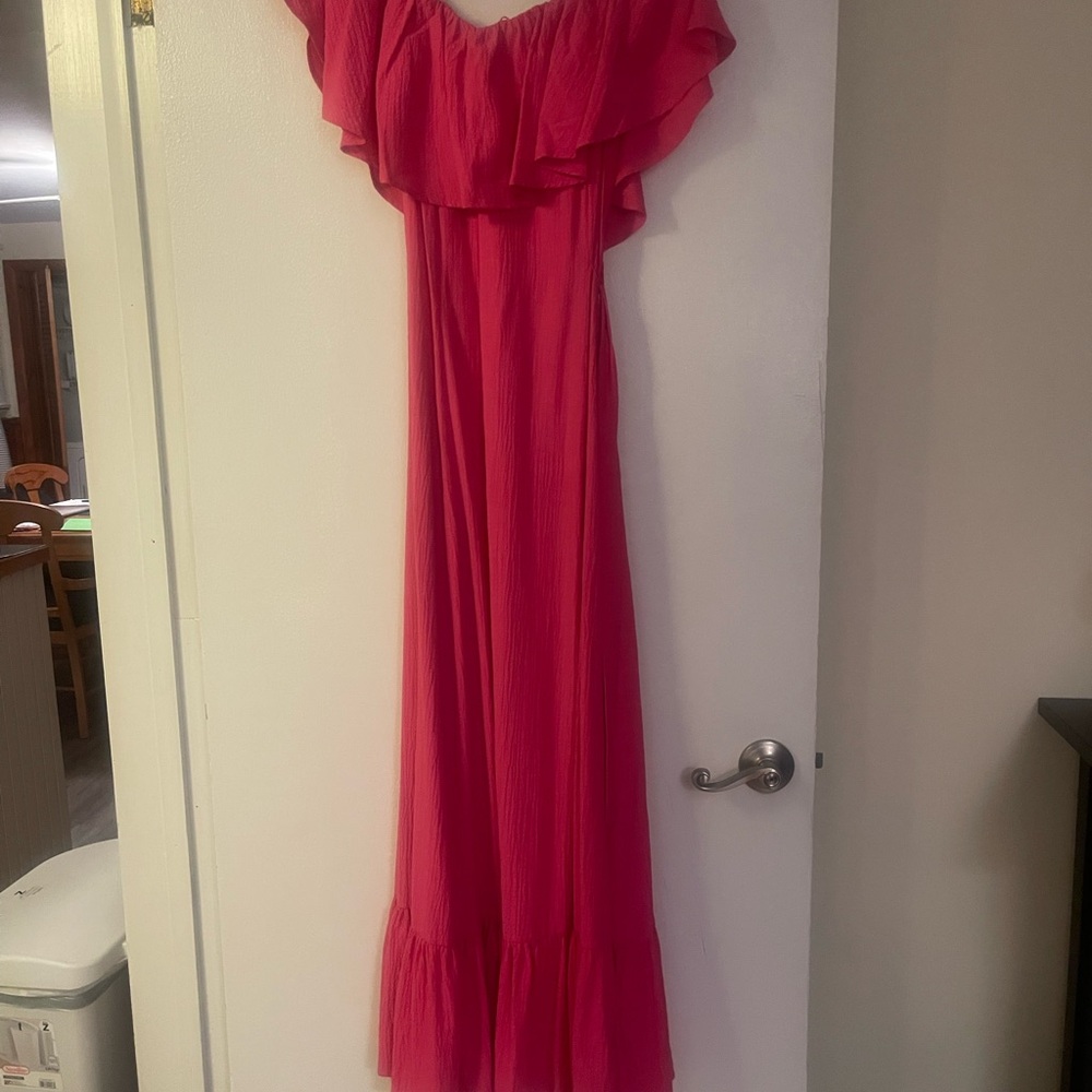 Calvin Klein Vibrant Pink Dress